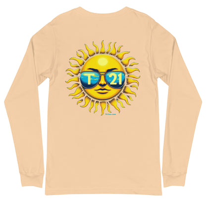 T21 "Sunny Shades" - Unisex Long Sleeve Tee - multiple colors