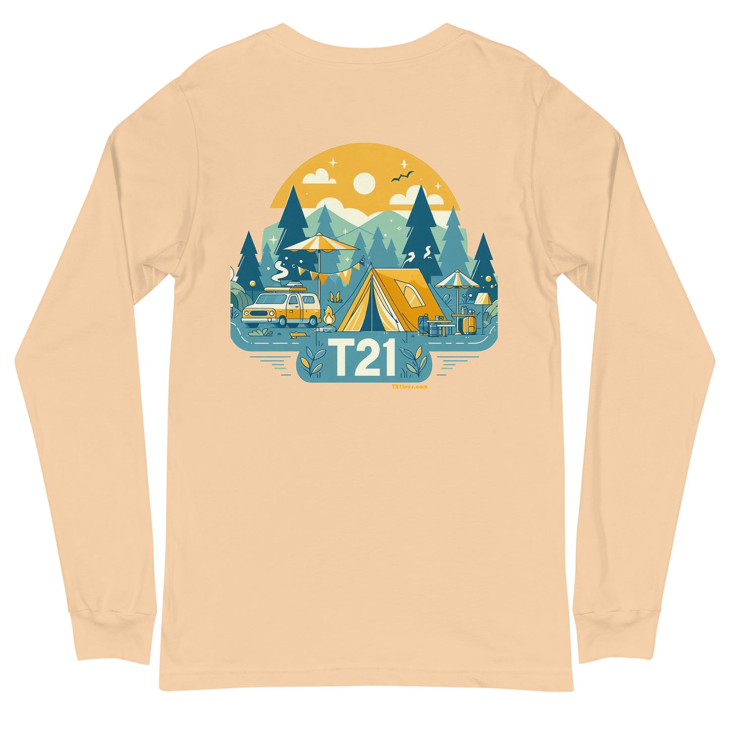 T21 "Campout" - Unisex Long Sleeve Tee - multiple colors