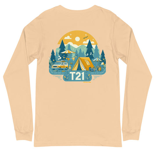 T21 "Campout" - Unisex Long Sleeve Tee - multiple colors