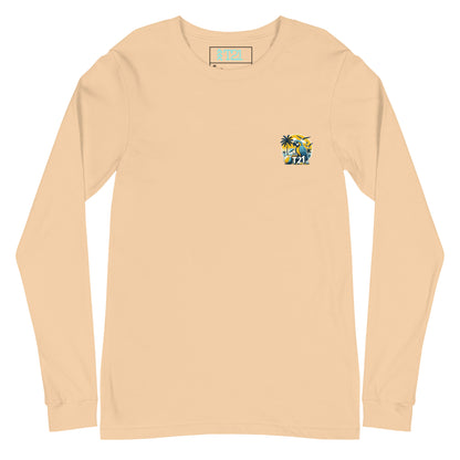 T21 "Coconut Island" - Unisex Long Sleeve Tee - multiple colors