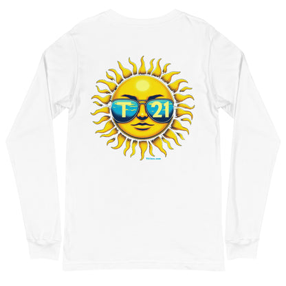 T21 "Sunny Shades" - Unisex Long Sleeve Tee - multiple colors