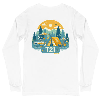 T21 "Campout" - Unisex Long Sleeve Tee - multiple colors