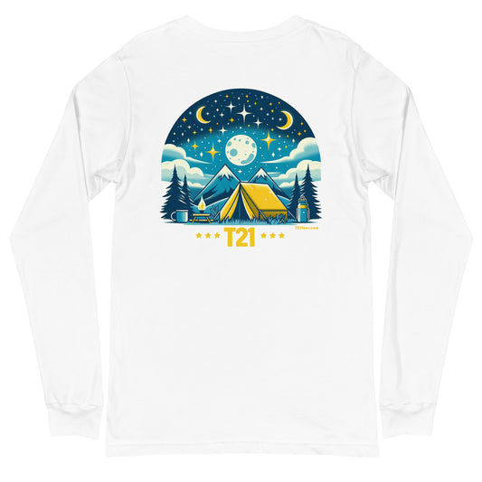 T21 "Under the Stars" - Unisex Long Sleeve Tee - multiple colors