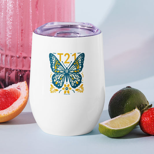 T21 "Monarch" - 12oz stainless steel  wine tumbler