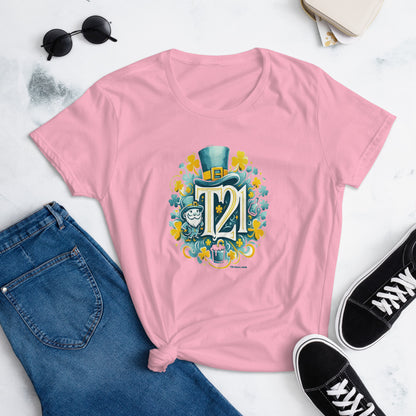 T21 "Saint Patty" - Women's Fashion-fit Short Sleeve T-shirt - multiple colors