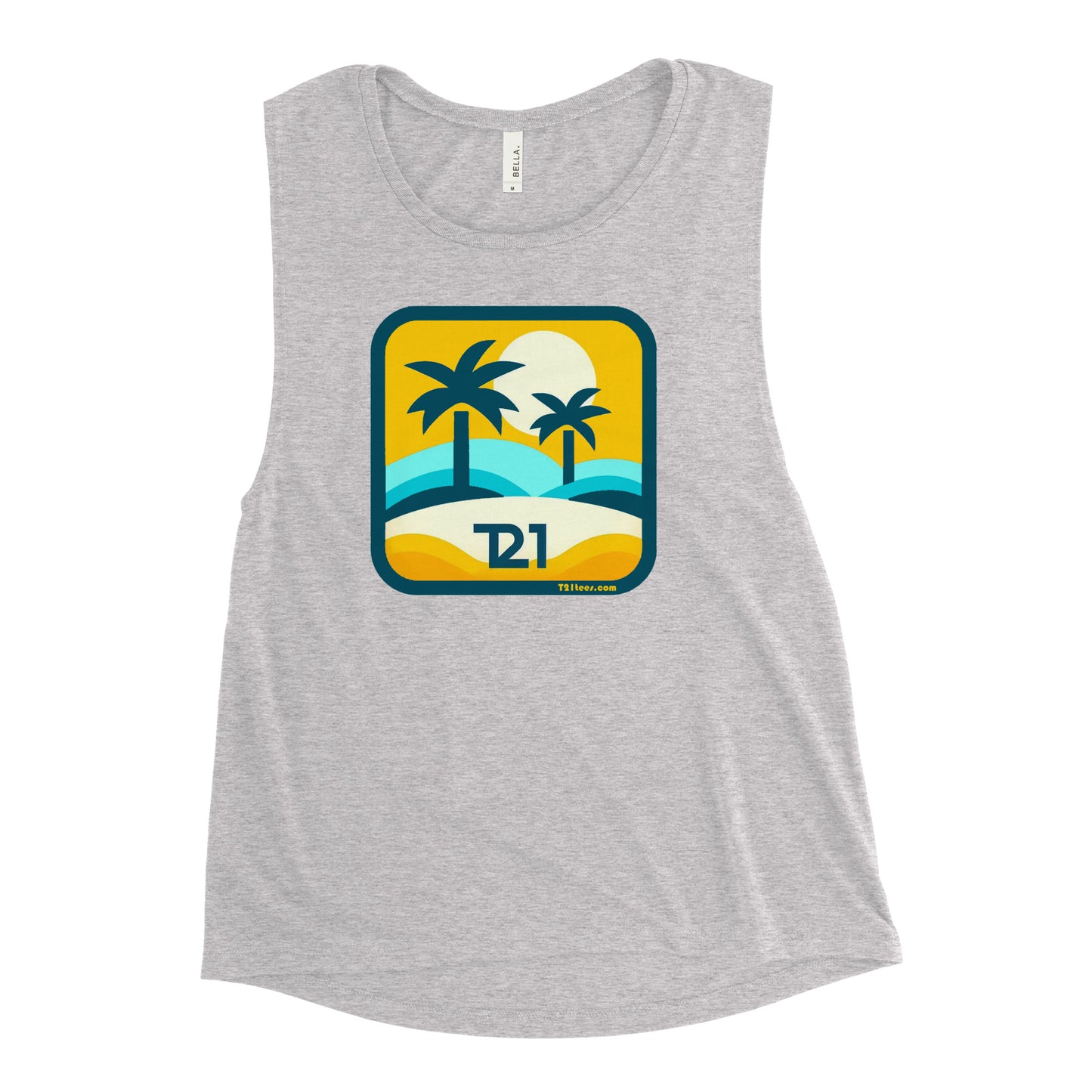 T21 "Oasis" - Women's Muscle Tank - multiple colors