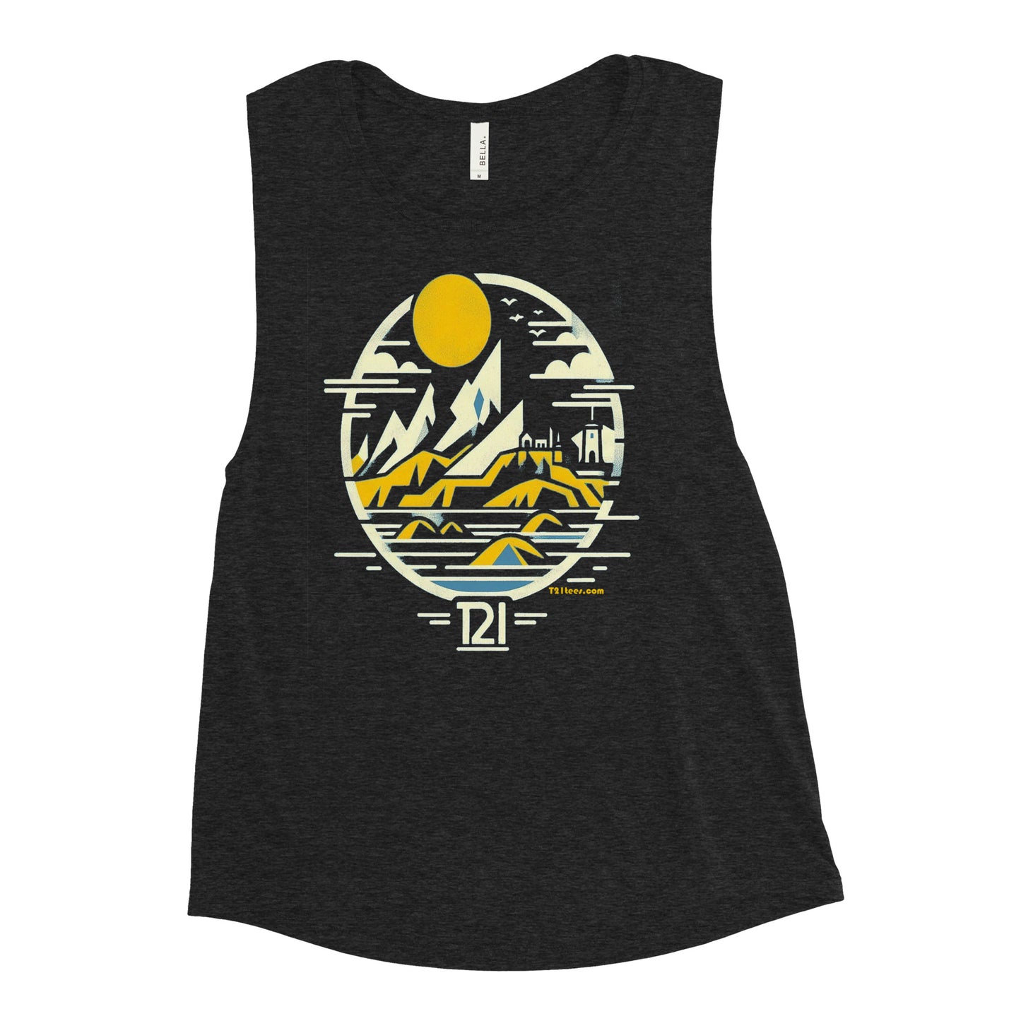 T21 "Mountaintop" - Wpmen's Muscle Tank - multiple colors