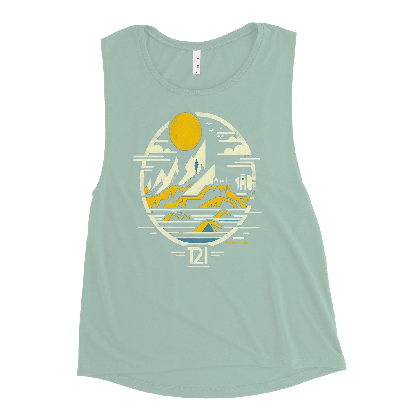 T21 "Mountaintop" - Wpmen's Muscle Tank - multiple colors