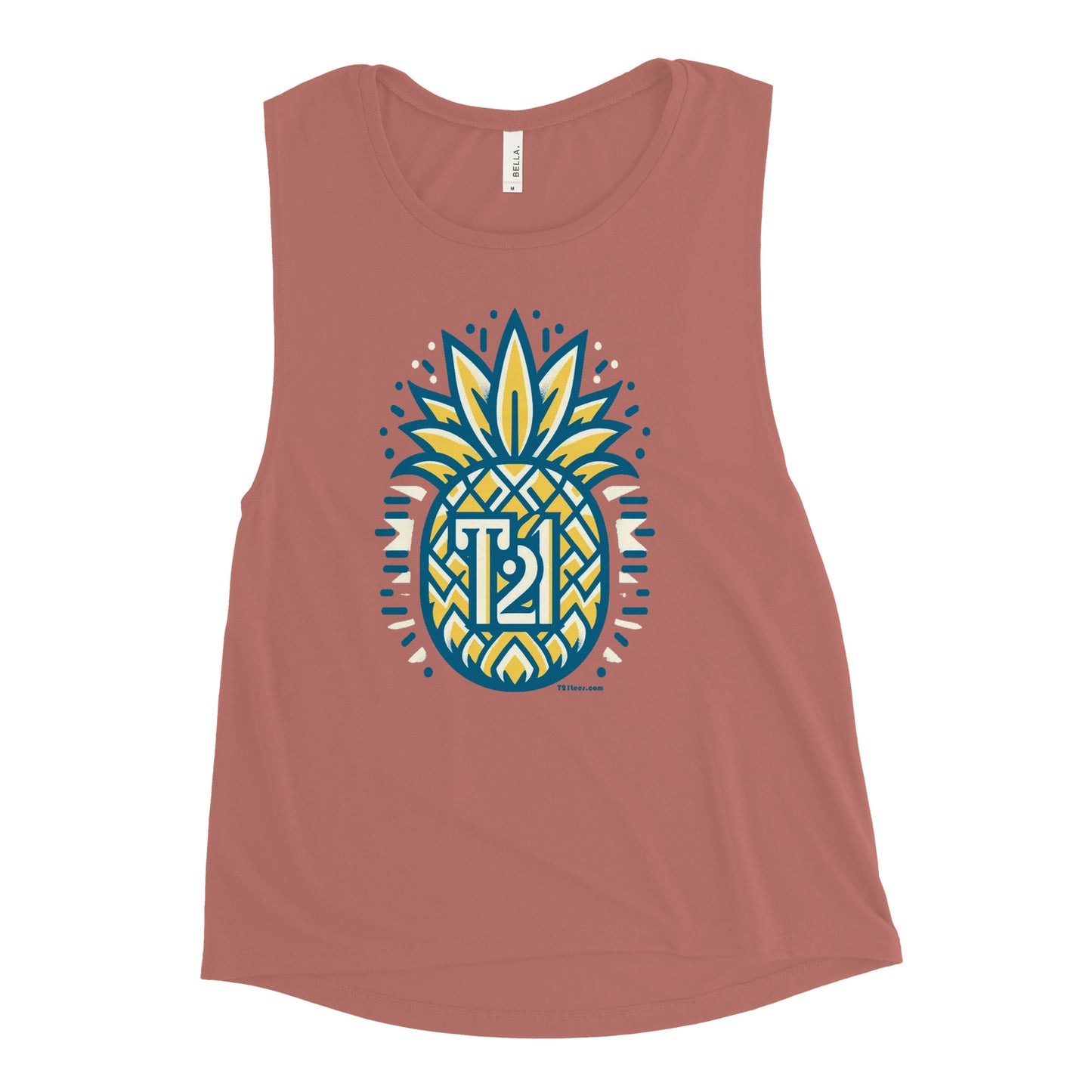 T21 "Pineapple Ice" - Women's Muscle Tank - multiple colors