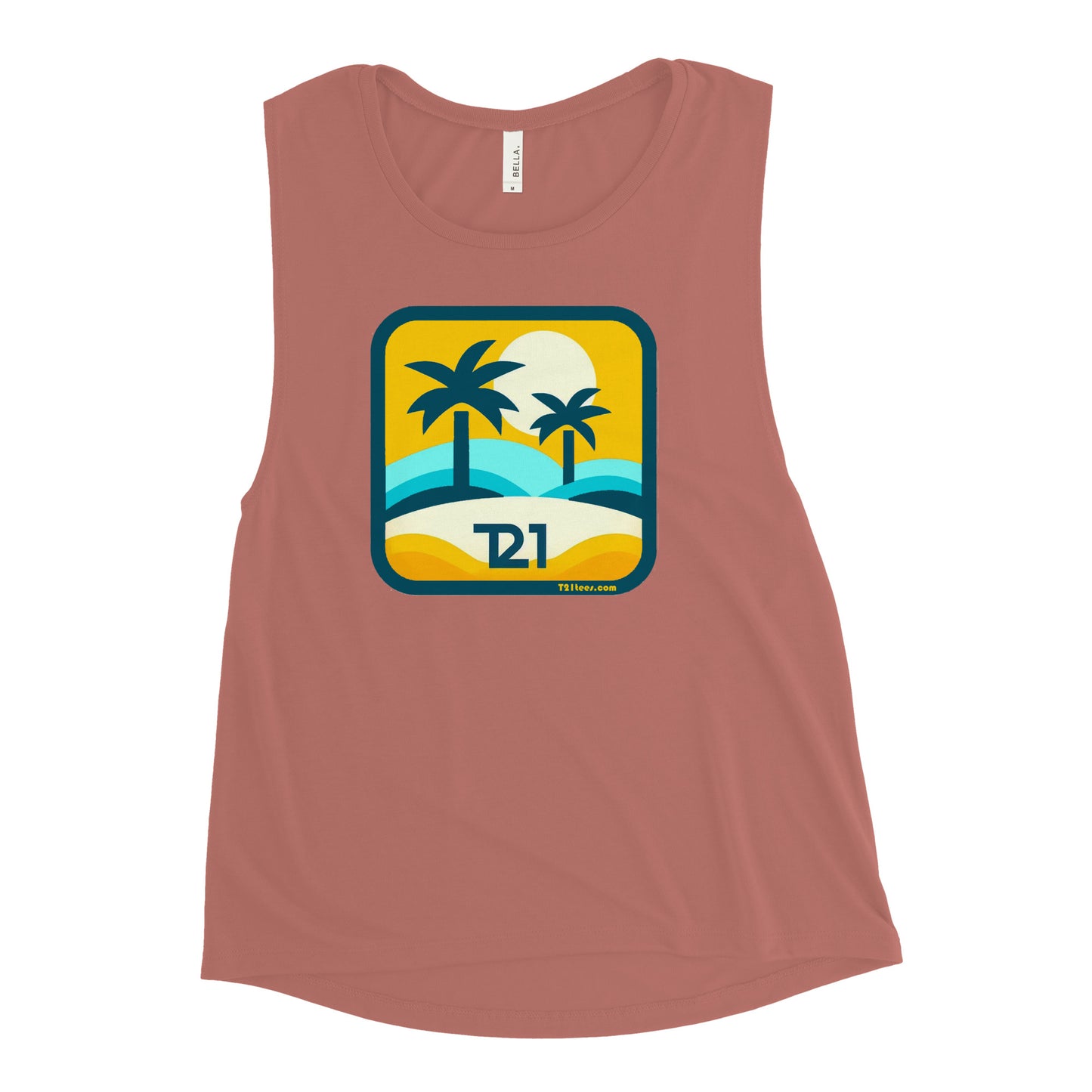 T21 "Oasis" - Women's Muscle Tank - multiple colors