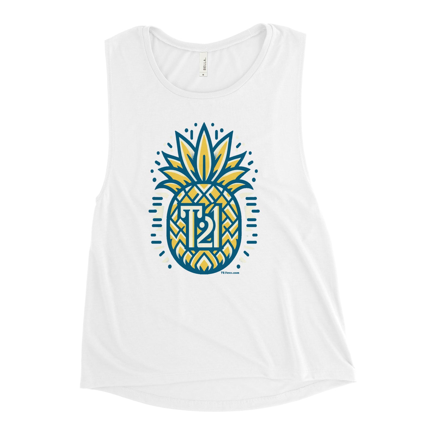 T21 "Pineapple Ice" - Women's Muscle Tank - multiple colors