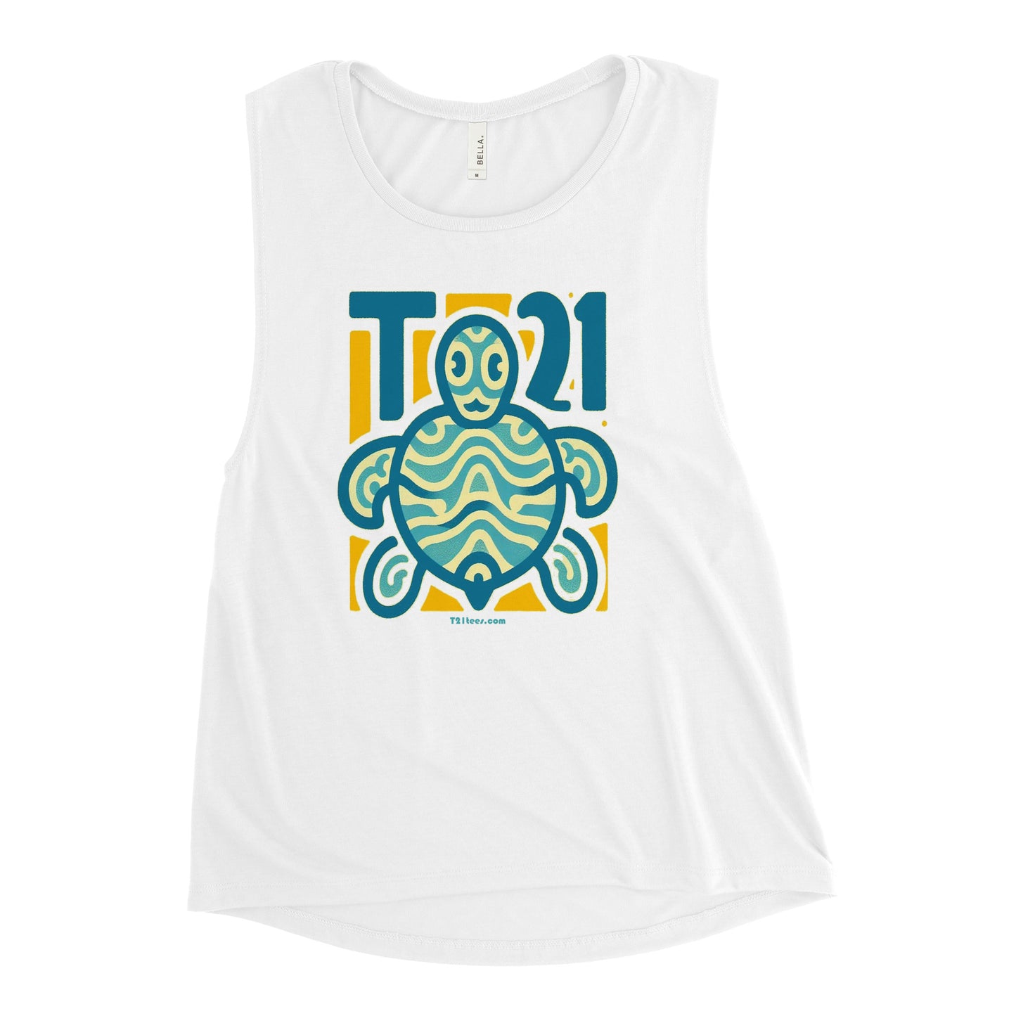 T21 "Turtle Rock" - Women's Muscle Tank - multiple colors