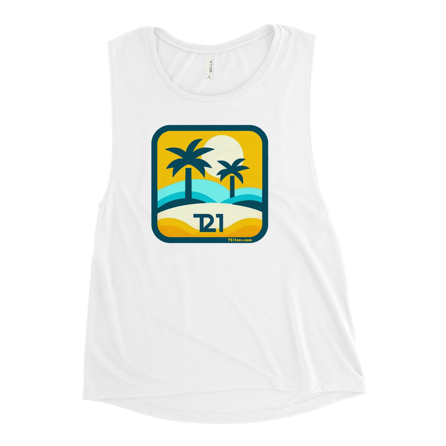 T21 "Oasis" - Women's Muscle Tank - multiple colors