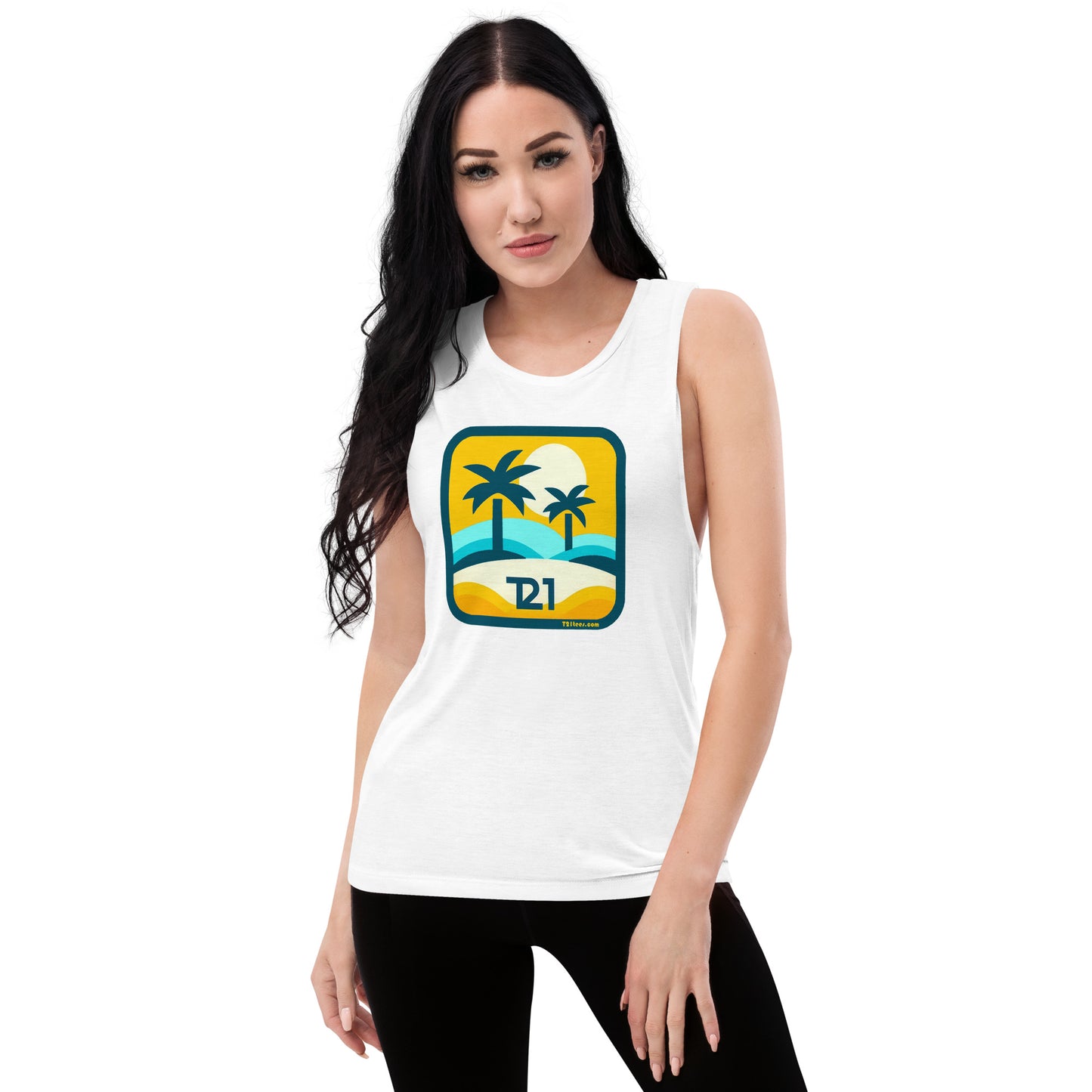 T21 "Oasis" - Women's Muscle Tank - multiple colors