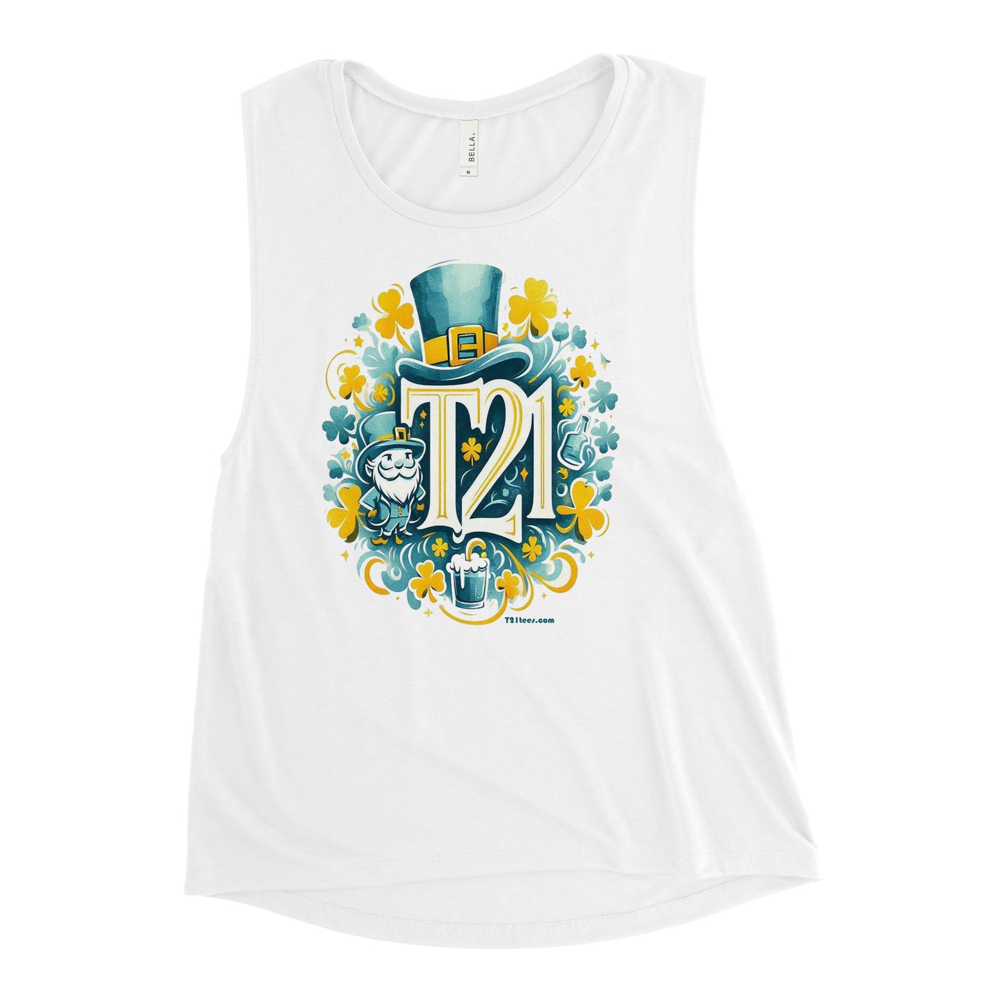 T21 "Saint Patty" - Women's Muscle Tank - multiple colors