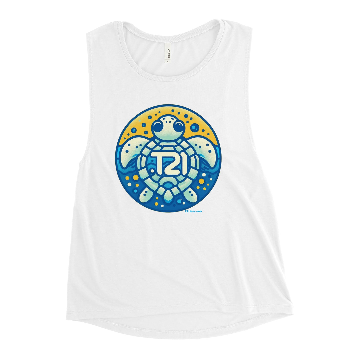 T21 "Ocean Quest" - Women's Muscle Tank - multiple colors