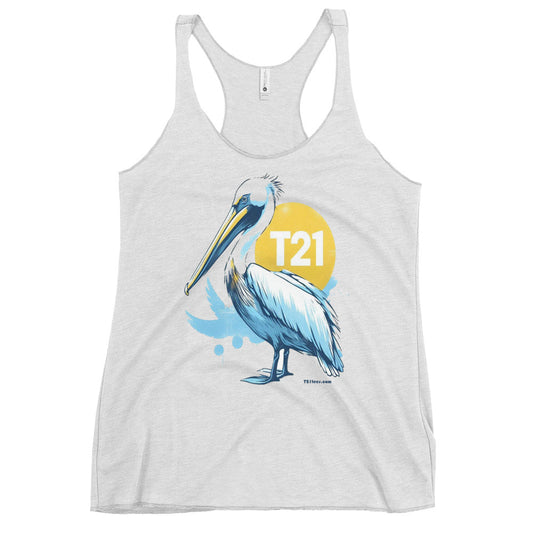 T21 "Pelly" - Women's Thin Workout Racerback Tank