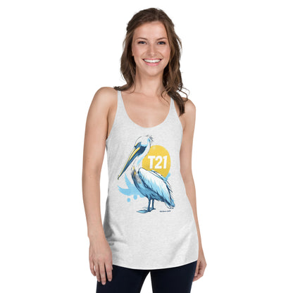 T21 "Pelly" - Women's Thin Workout Racerback Tank