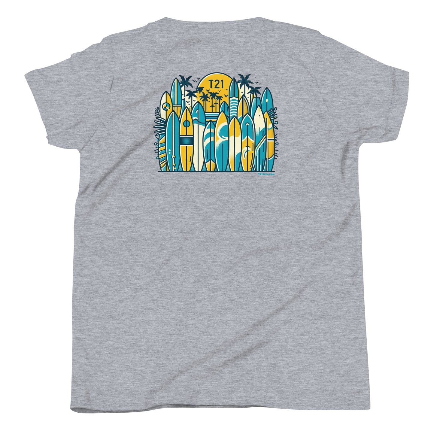 T21 "Board Row" - Youth Short Sleeve T-Shirt - multiple colors