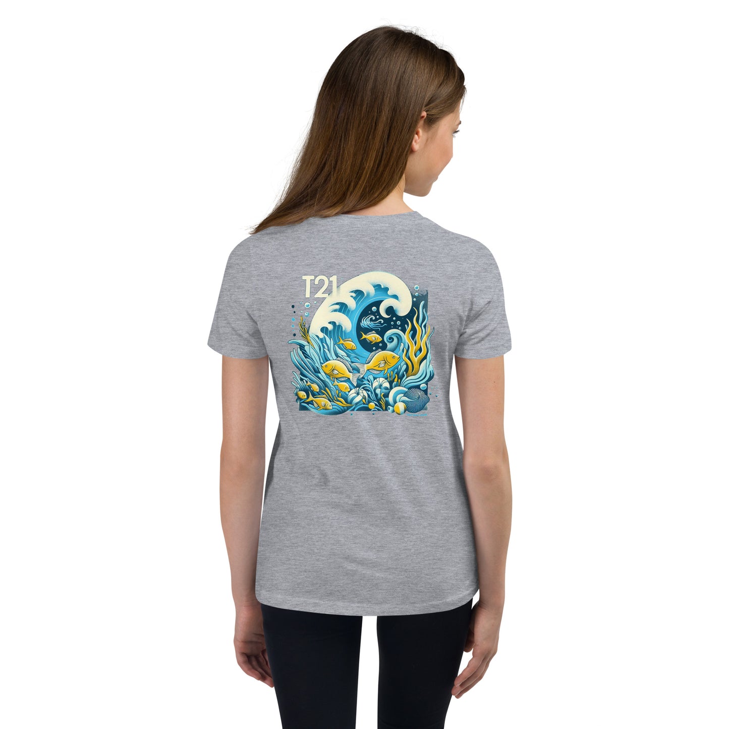 T21 "Reef" - Youth Short Sleeve T-Shirt - multiple colors