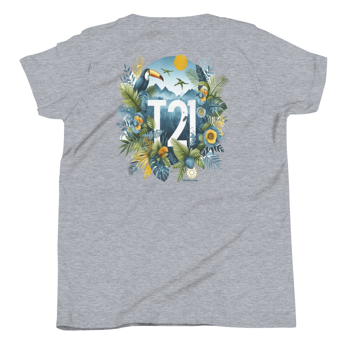 T21 "Rainforest" - Youth Short Sleeve T-Shirt - multiple colors