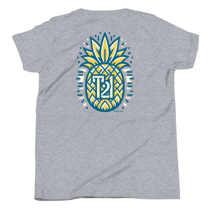 T21 "Pineapple Ice" - Youth Short Sleeve T-Shirt - multiple colors