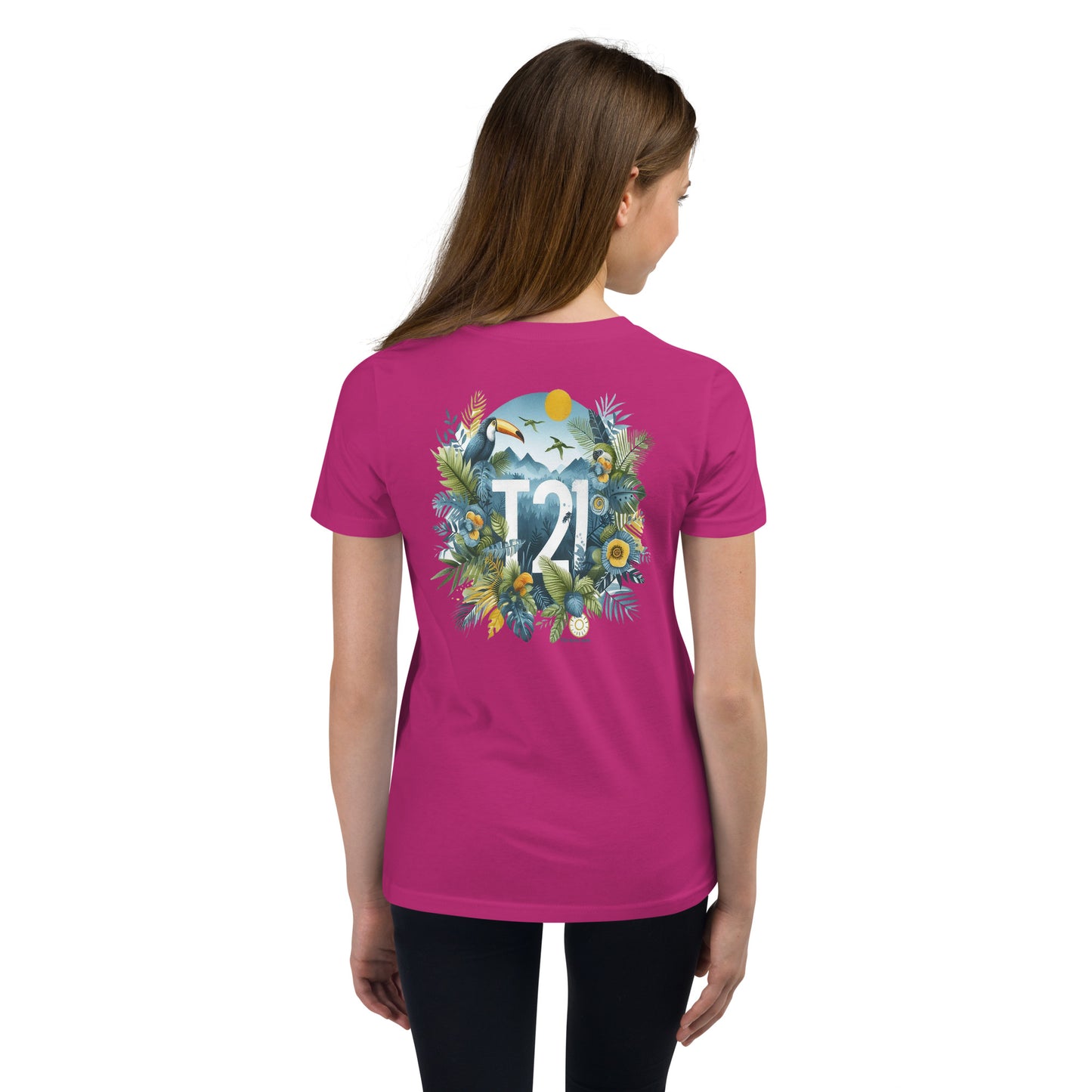 T21 "Rainforest" - Youth Short Sleeve T-Shirt - multiple colors