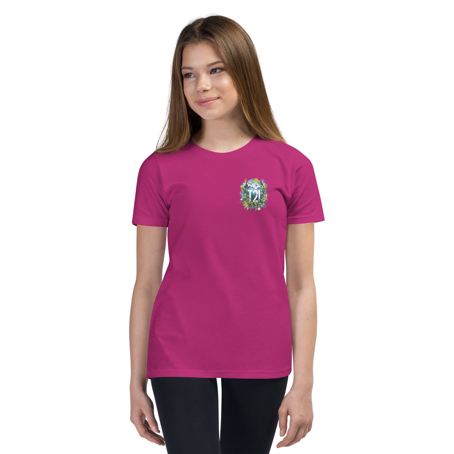 T21 "Rainforest" - Youth Short Sleeve T-Shirt - multiple colors