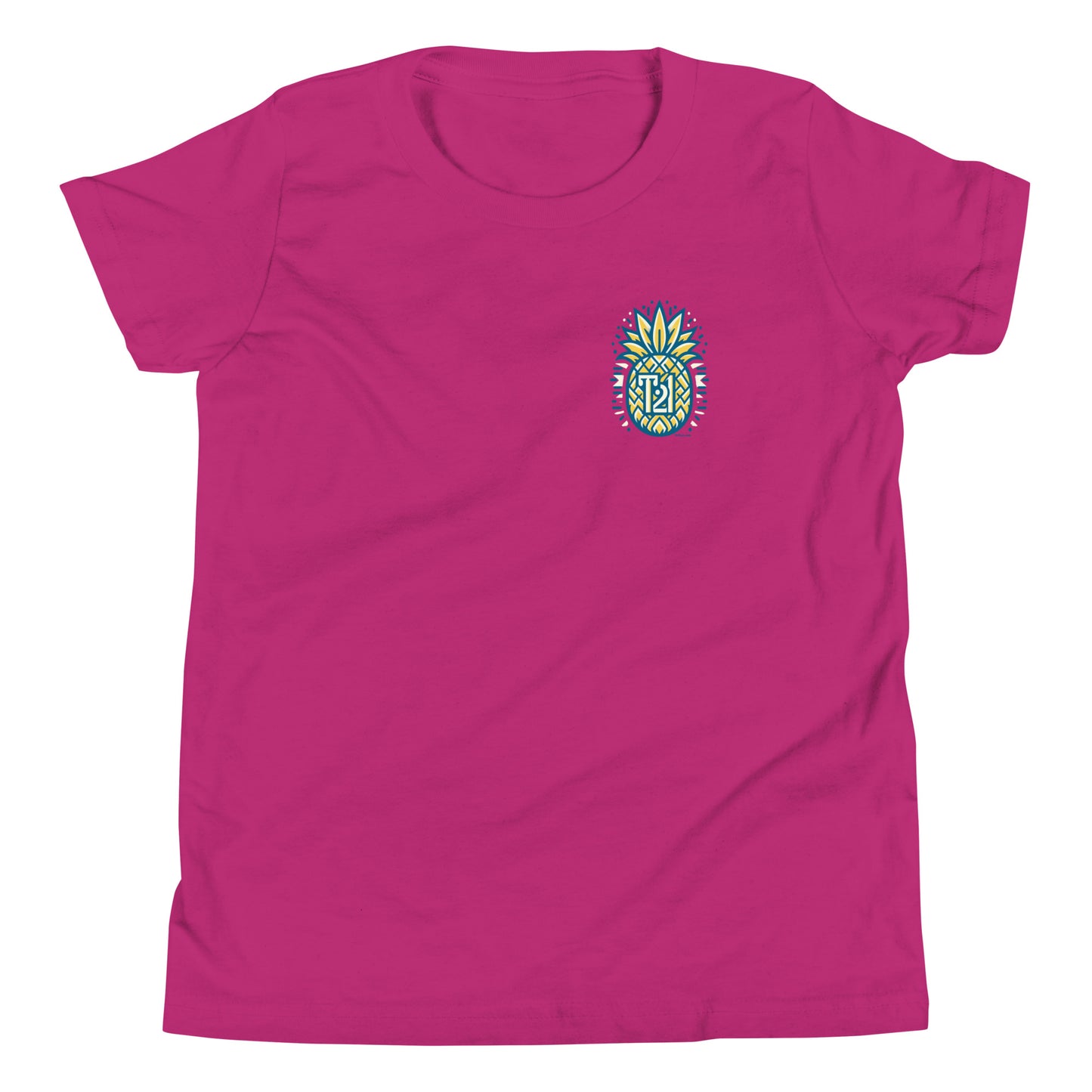 T21 "Pineapple Ice" - Youth Short Sleeve T-Shirt - multiple colors