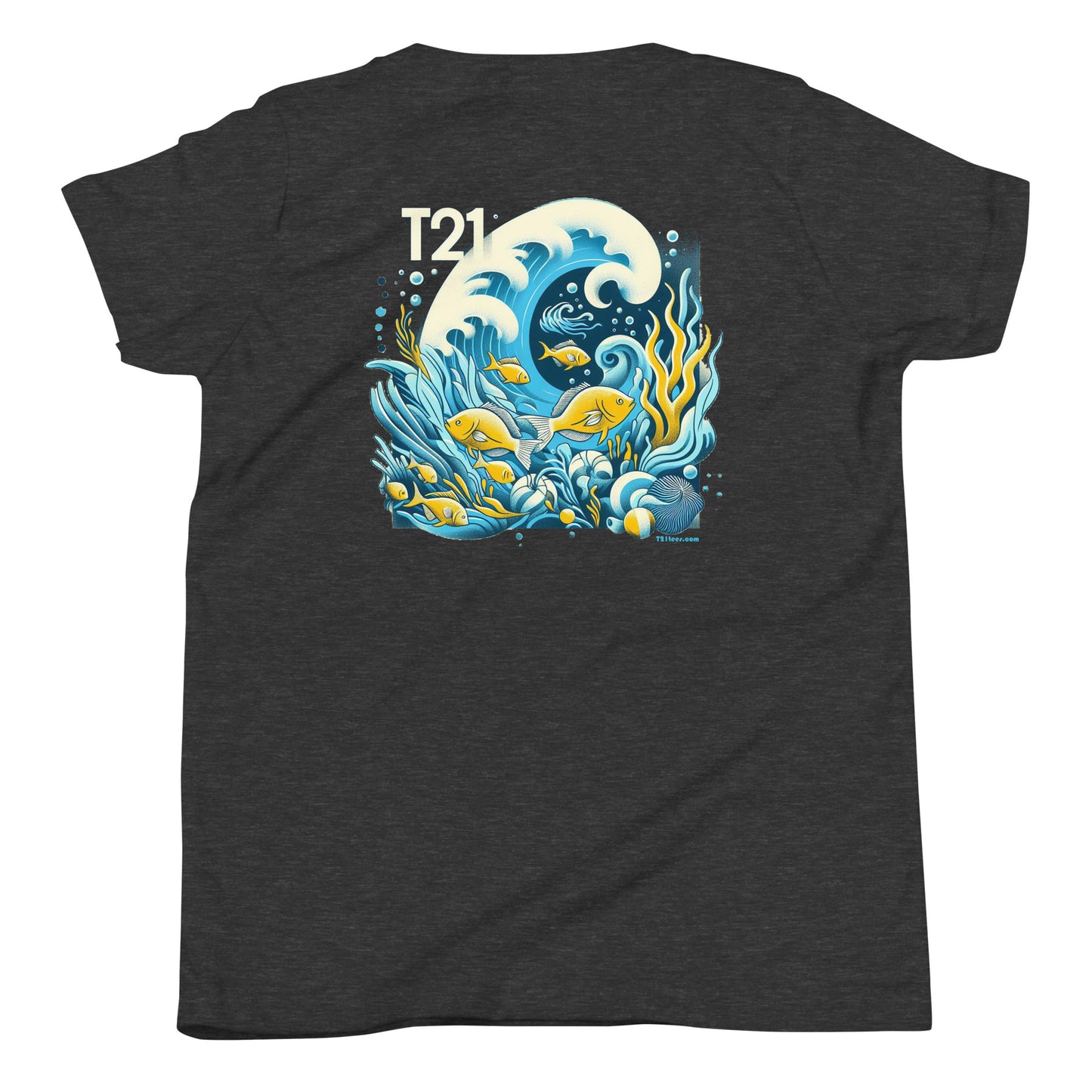 T21 "Reef" - Youth Short Sleeve T-Shirt - multiple colors