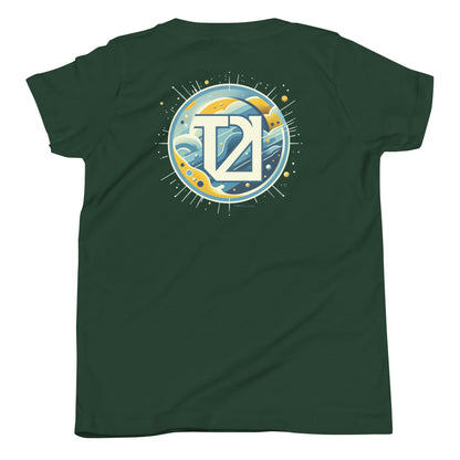 T21 "Cloud Compass" - Youth Boy's Short Sleeve T-Shirt - multiple colors