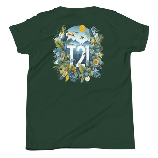 T21 "Rainforest" - Youth Short Sleeve T-Shirt - multiple colors