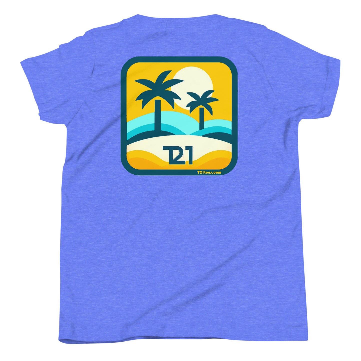 T21 "Oasis" - Youth Boy's Short Sleeve T-Shirt - multiple colors