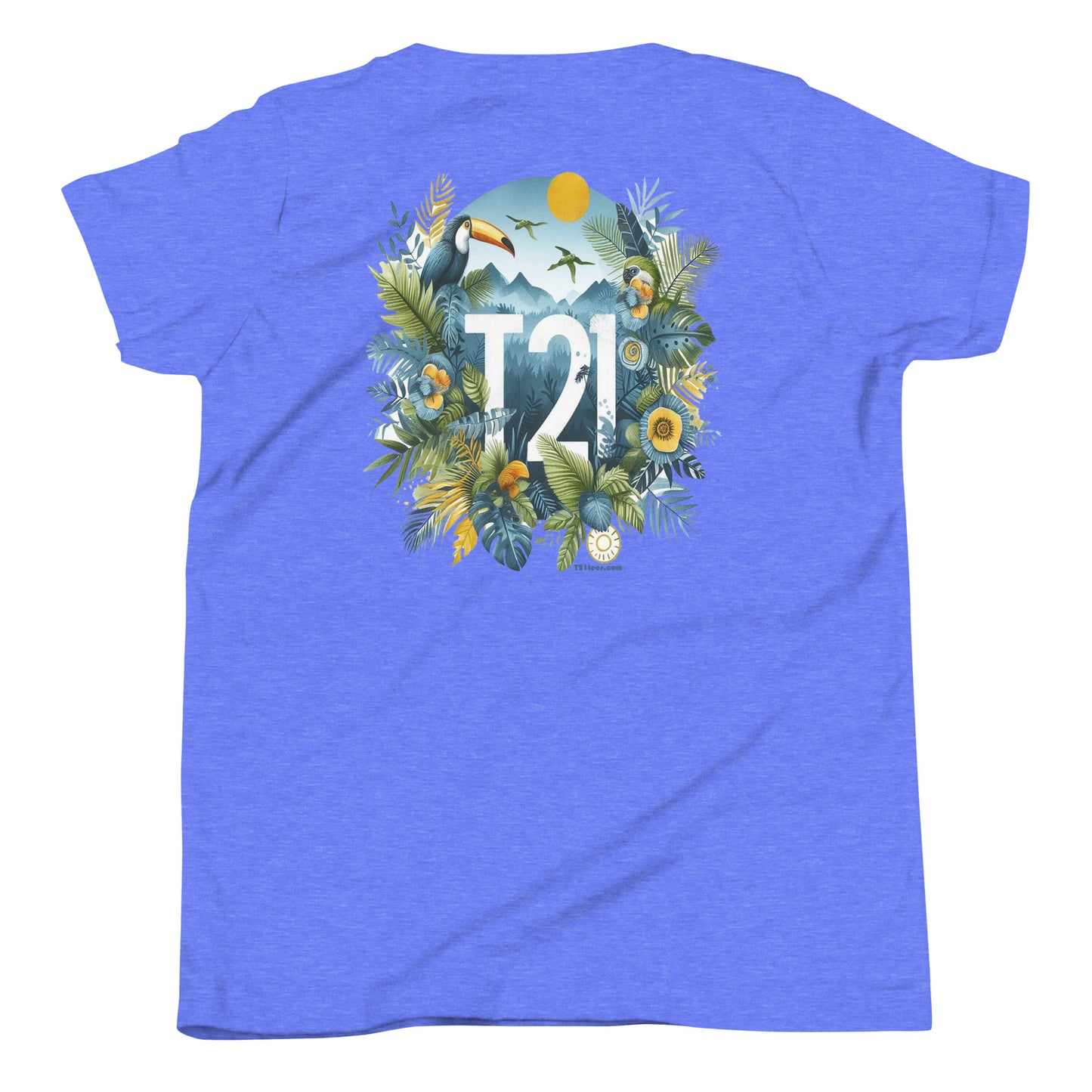 T21 "Rainforest" - Youth Short Sleeve T-Shirt - multiple colors