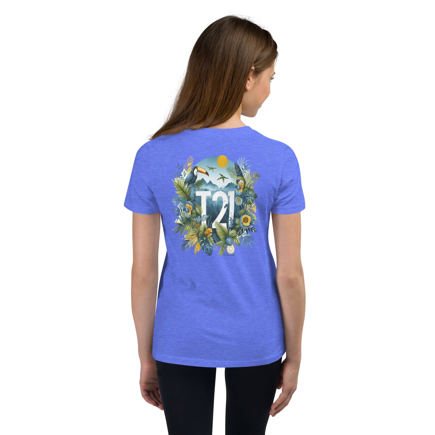 T21 "Rainforest" - Youth Short Sleeve T-Shirt - multiple colors