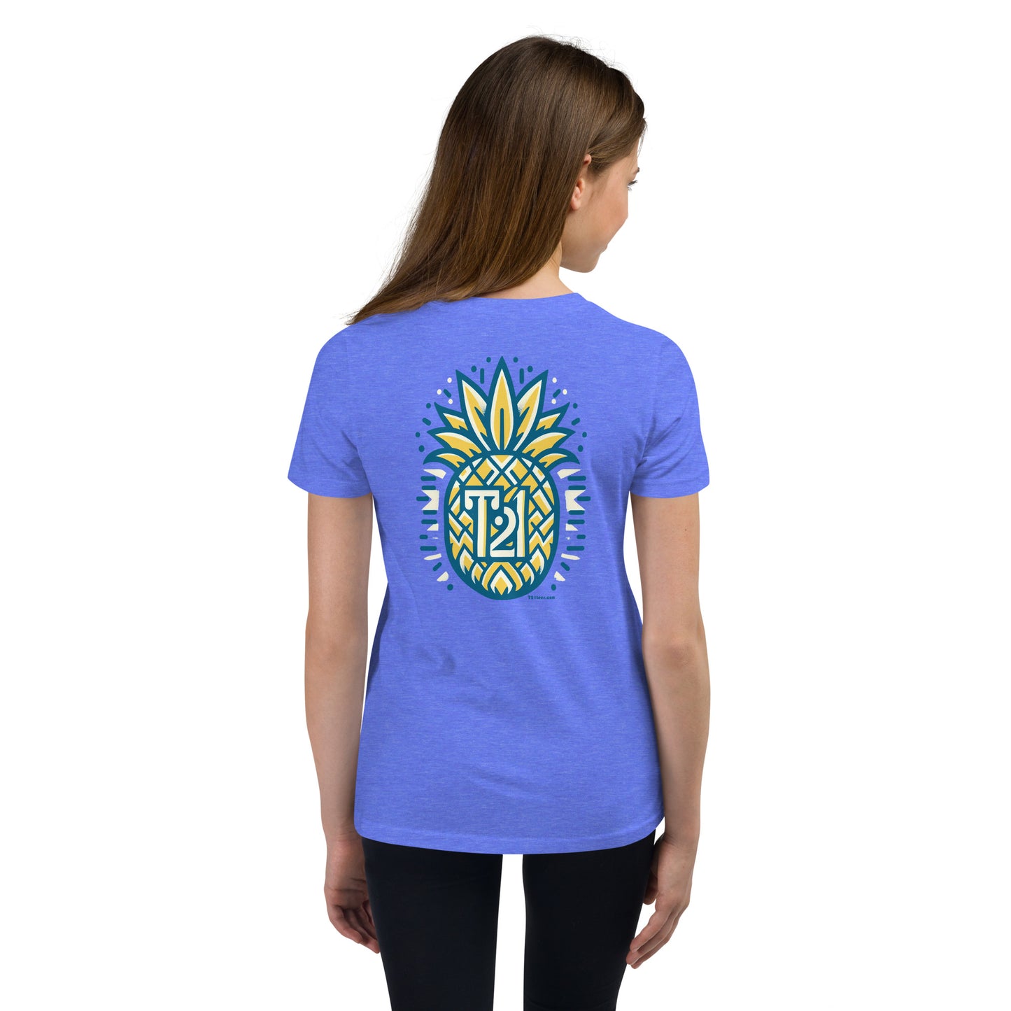 T21 "Pineapple Ice" - Youth Short Sleeve T-Shirt - multiple colors