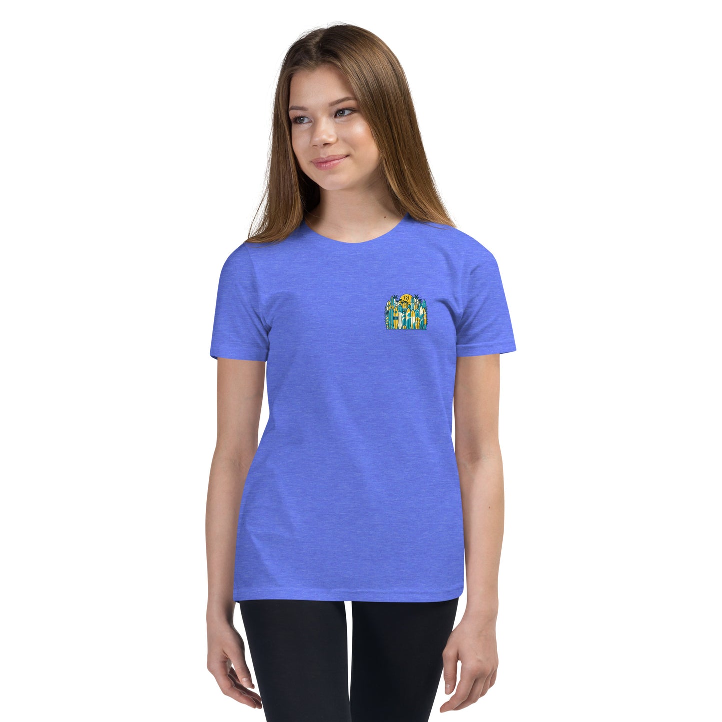 T21 "Board Row" - Youth Short Sleeve T-Shirt - multiple colors