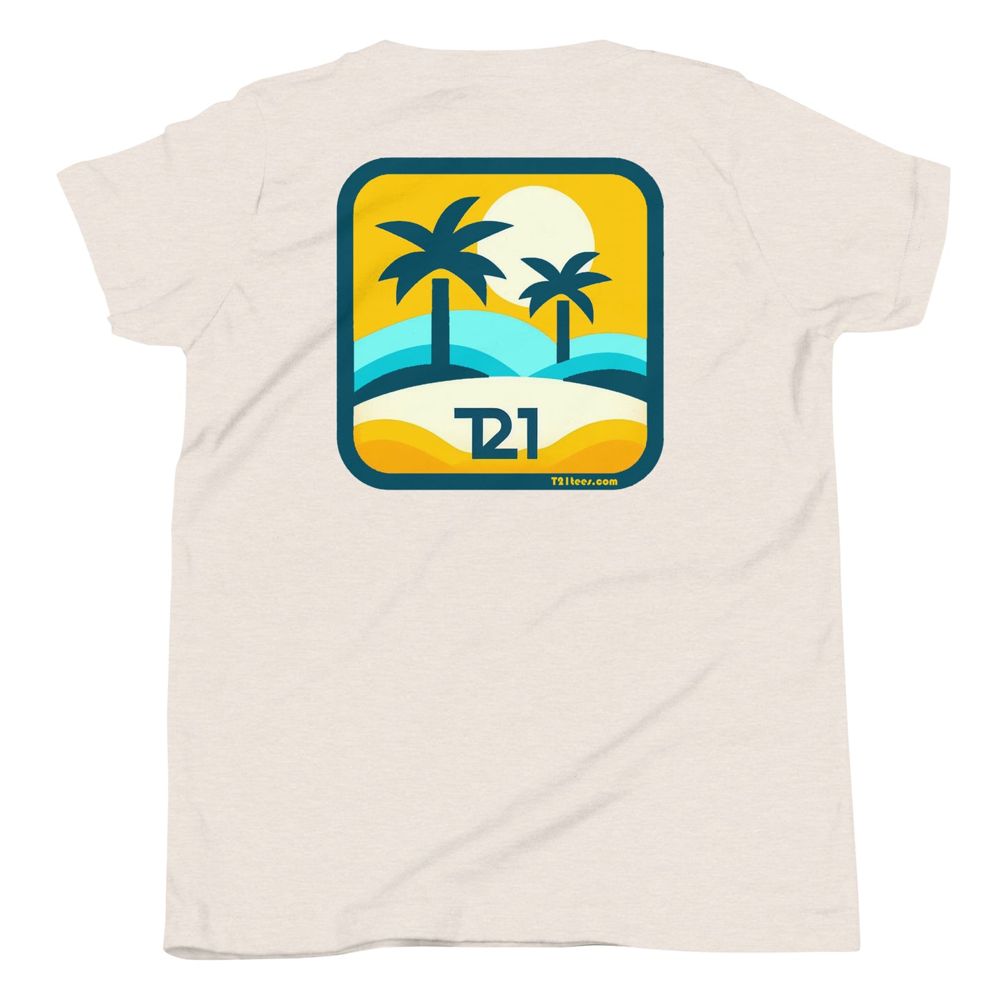 T21 "Oasis" - Youth Boy's Short Sleeve T-Shirt - multiple colors