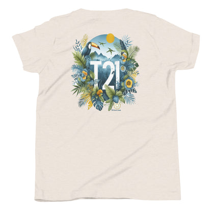 T21 "Rainforest" - Youth Short Sleeve T-Shirt - multiple colors