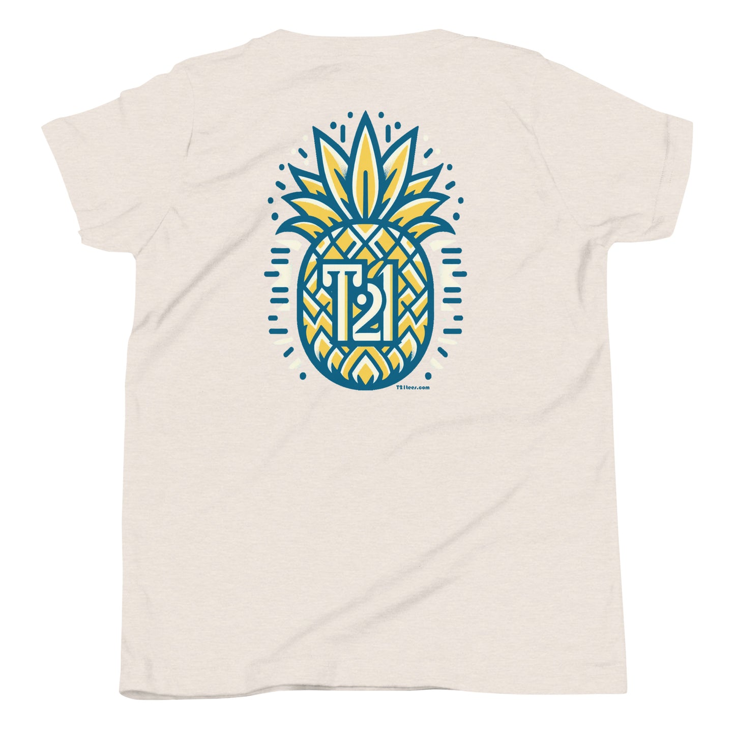 T21 "Pineapple Ice" - Youth Short Sleeve T-Shirt - multiple colors