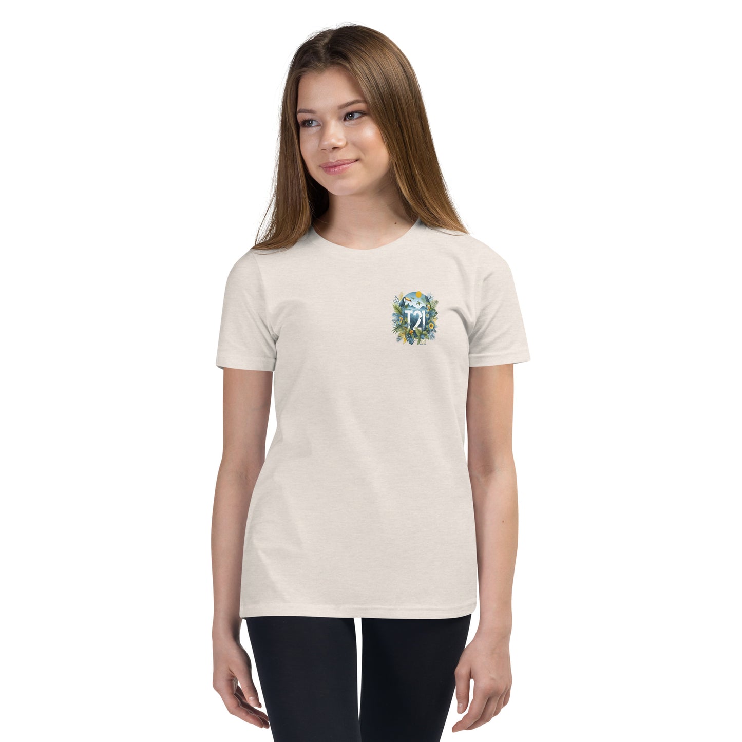 T21 "Rainforest" - Youth Short Sleeve T-Shirt - multiple colors