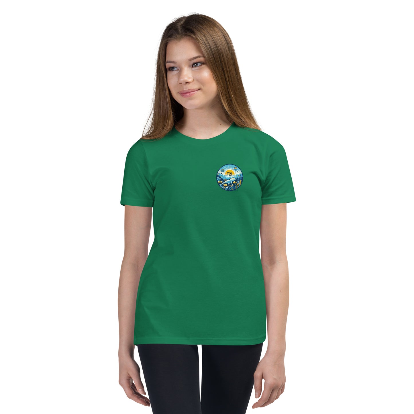 T21 "Friendly Sea" - Youth Short Sleeve T-Shirt - multiple colors