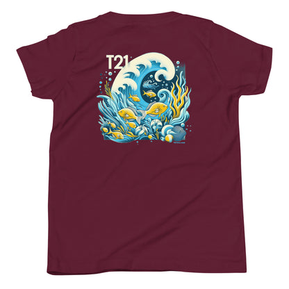 T21 "Reef" - Youth Short Sleeve T-Shirt - multiple colors