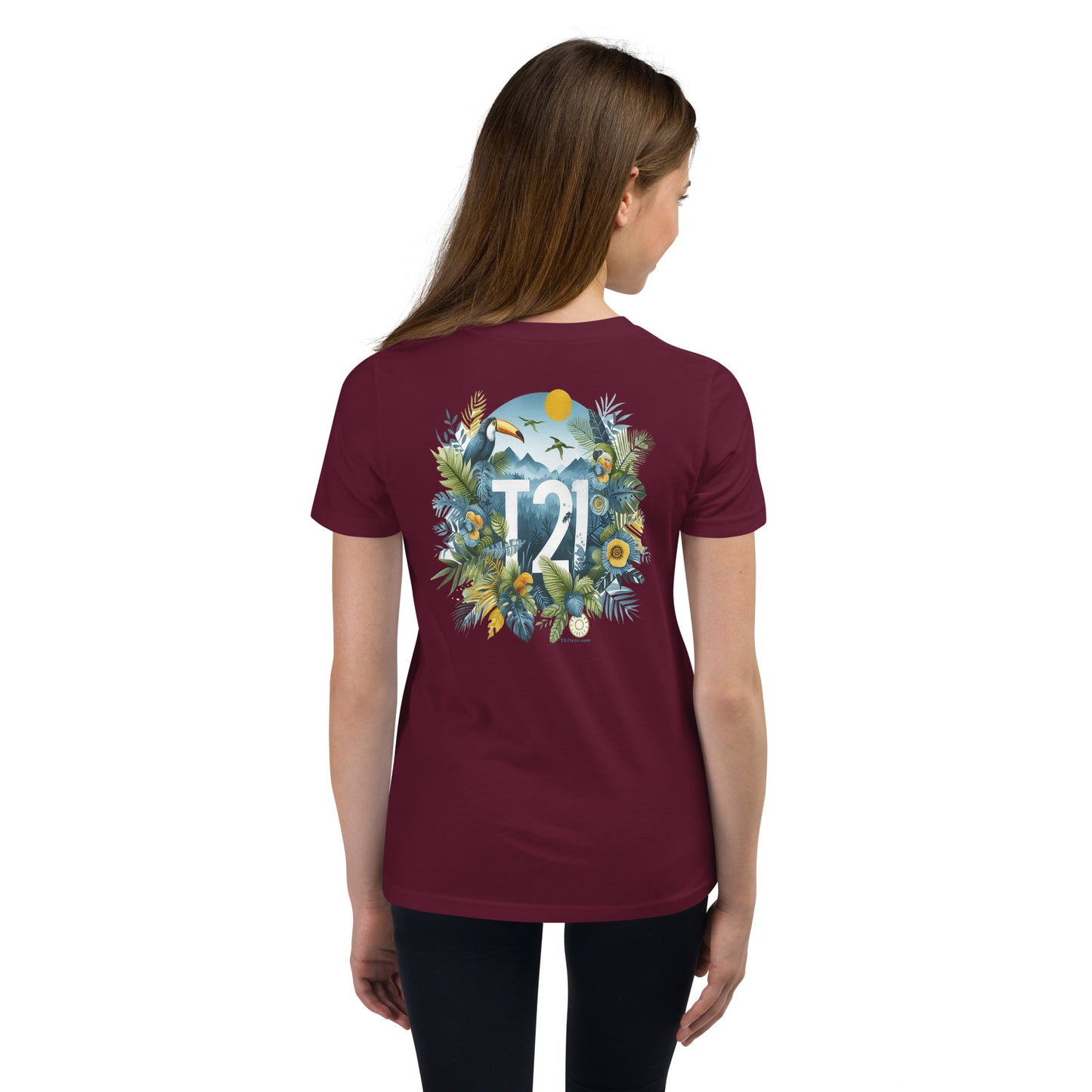 T21 "Rainforest" - Youth Short Sleeve T-Shirt - multiple colors