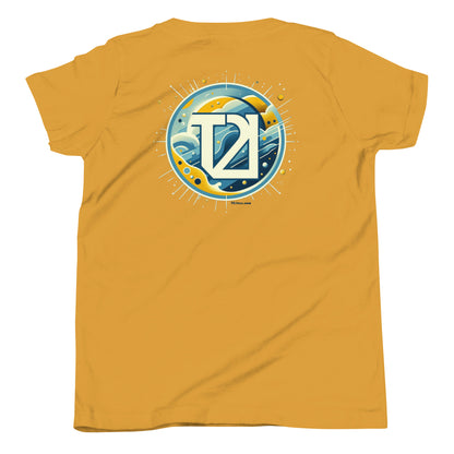 T21 "Cloud Compass" - Youth Boy's Short Sleeve T-Shirt - multiple colors