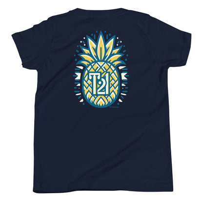 T21 "Pineapple Ice" - Youth Short Sleeve T-Shirt - multiple colors