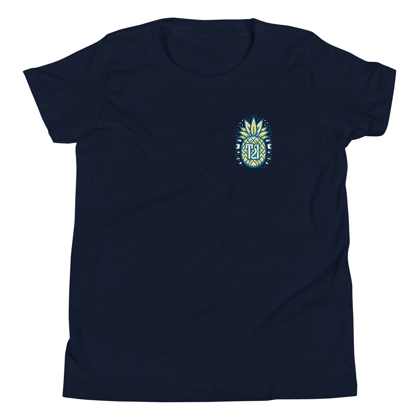 T21 "Pineapple Ice" - Youth Short Sleeve T-Shirt - multiple colors