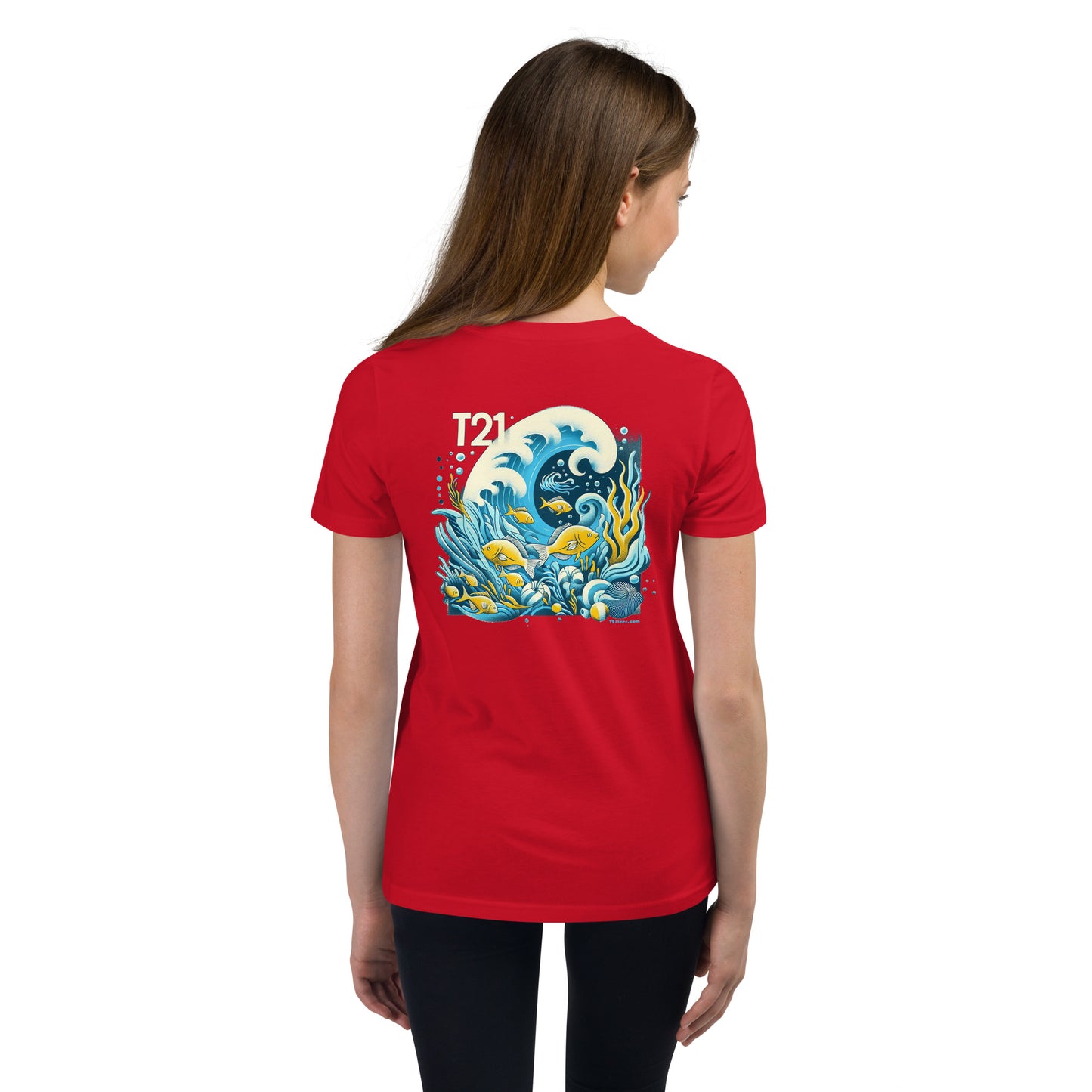 T21 "Reef" - Youth Short Sleeve T-Shirt - multiple colors