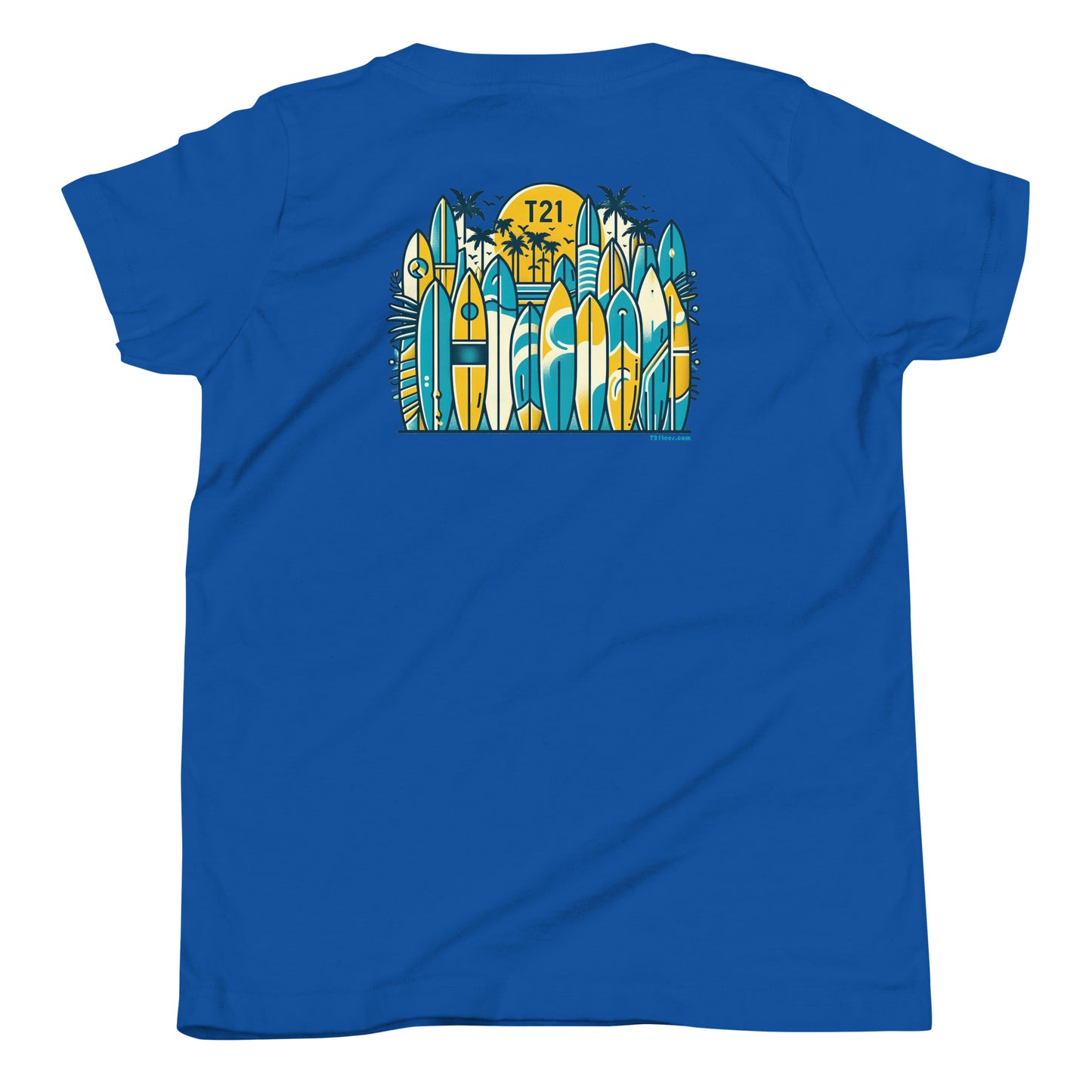 T21 "Board Row" - Youth Short Sleeve T-Shirt - multiple colors