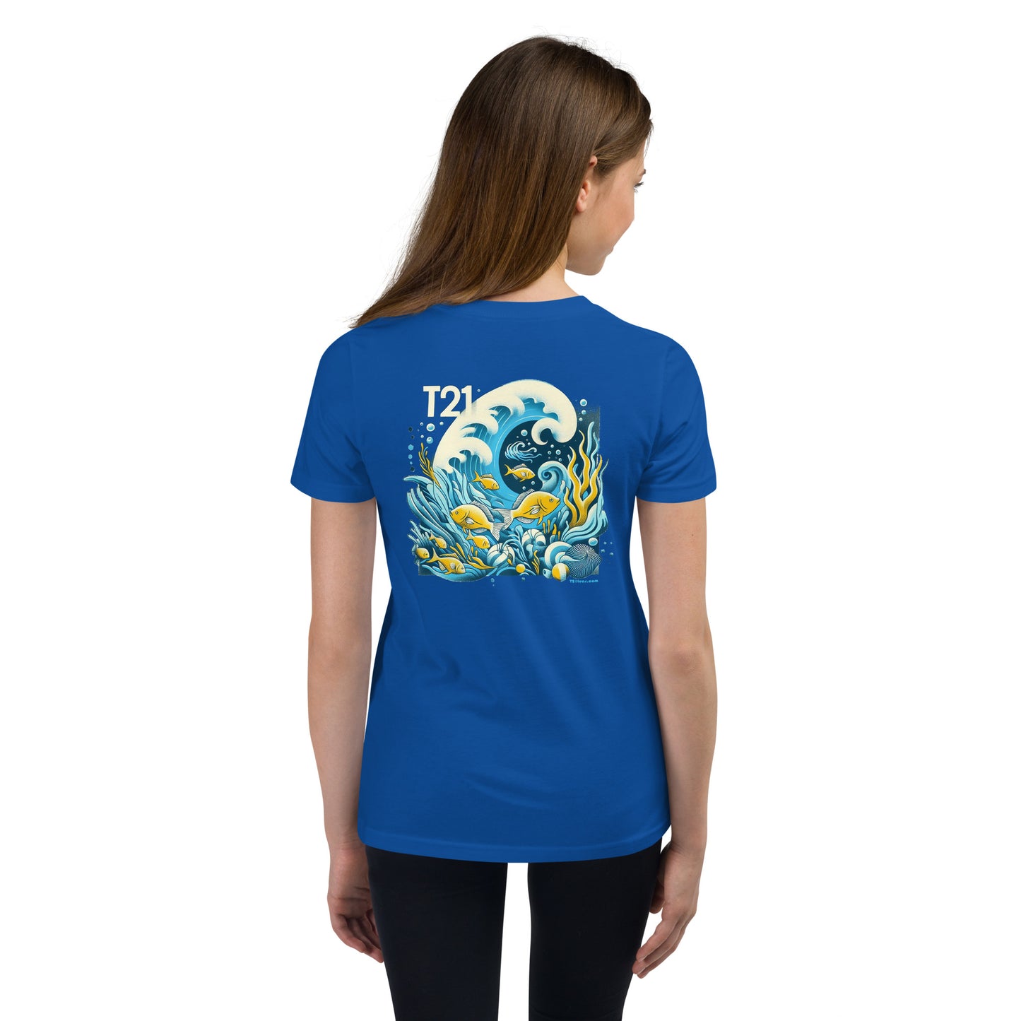 T21 "Reef" - Youth Short Sleeve T-Shirt - multiple colors